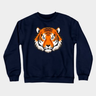 Tiger Head Crewneck Sweatshirt